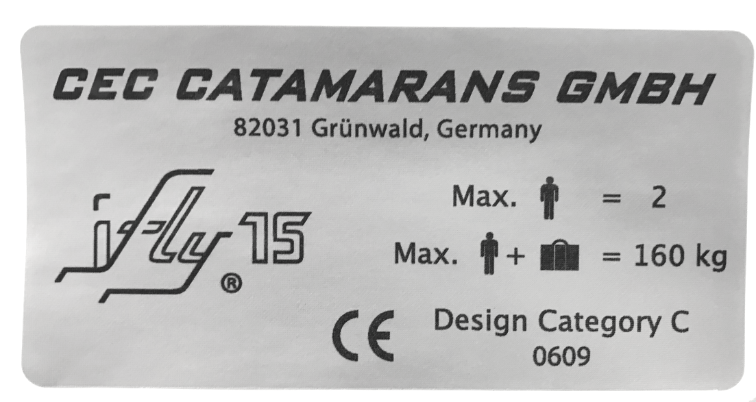 CE certification ifly ifly15 - foiling catamaran sailing