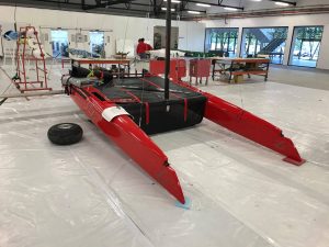 foiling sailboat production for ifly15