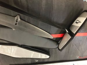 carbon foils for iFLY sailing - foiling catamaran ifly15