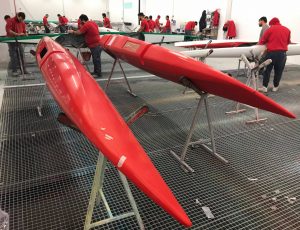 Foiling catamaran sailing with iFLY15 | production