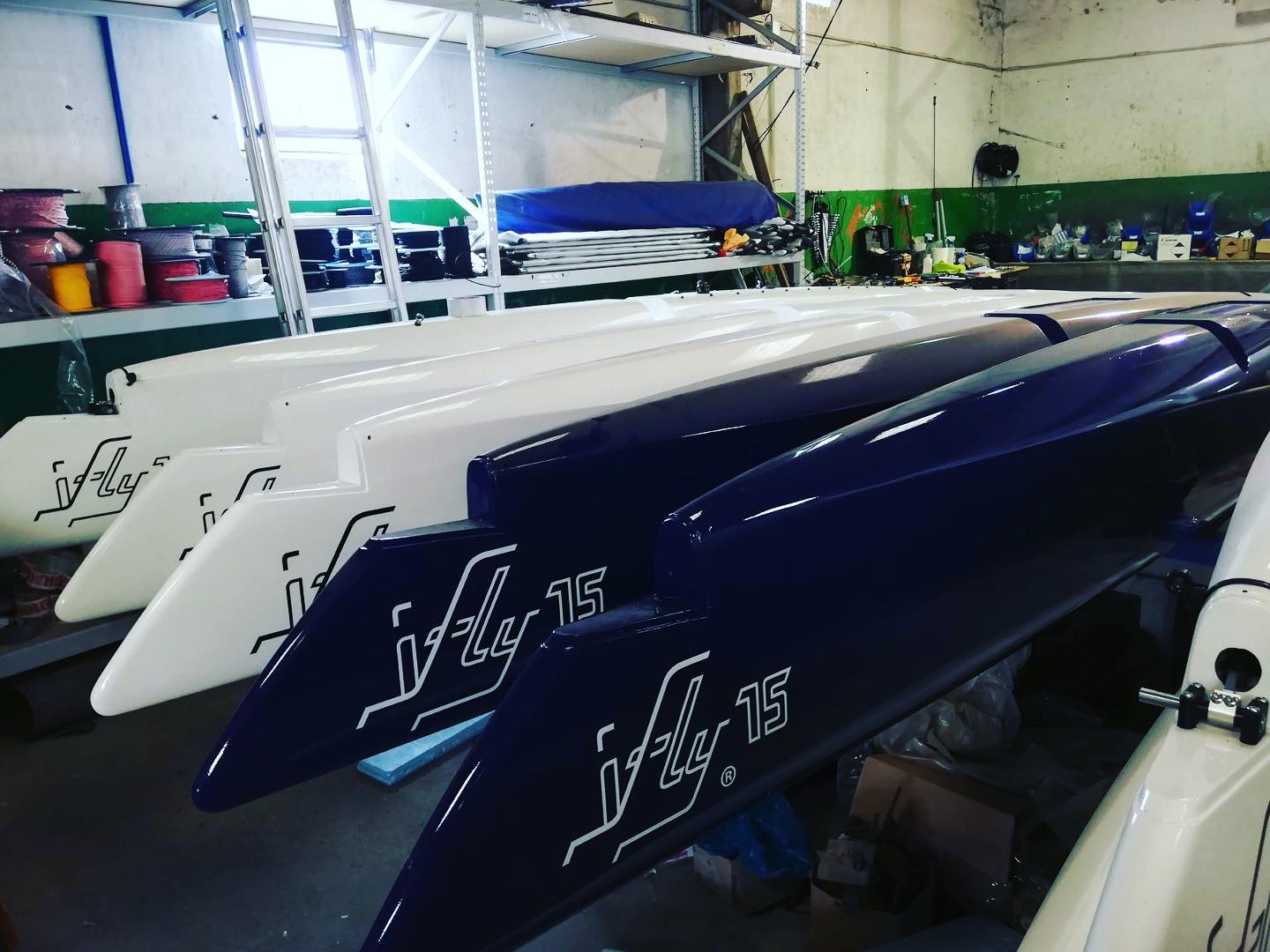 next five iFLYs going to Germany. New individual color in front 

#iFLYpower #SaveTheSummer #SoundOfSpeed #loyaltothefoil #foiler #sail #sailboats #sailingboat #sailingphotography #sailingworld #iFLY #FormulaFoil #FoilingCatamaran #Catamaran #iFLY15 #Katamaran #FlySafe #ActiveFoilControl #Foil #Hydrofoil #foilinggeneration #lifestyle #sailing #foiling #flying #sailFriends #loyaltothefoil #codeF #sailboats #sailingboat #TheNewFoilingGeneration