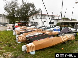 And the next three US iFLY’s have arrived! Assembly and foiling workshop over next four days. Super exciting!!.@ifly15usa.#sailing #iflyUSA #sailfast #iFLY15 #foiling